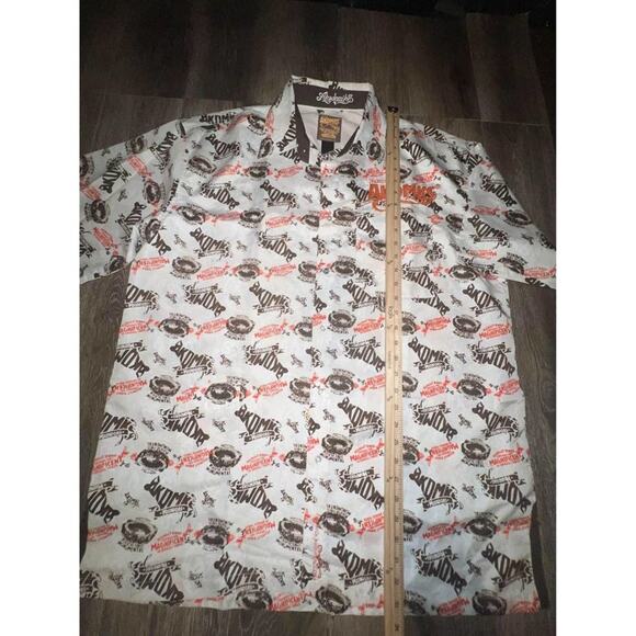 AkDMKS Men's Short Sleeve Button Down Shirt - Picture 2 of 6